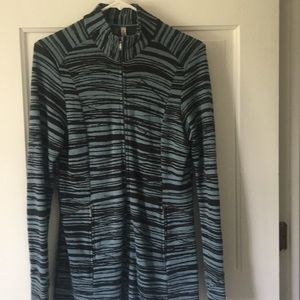 Ibex L/S wool jacket with double zipper